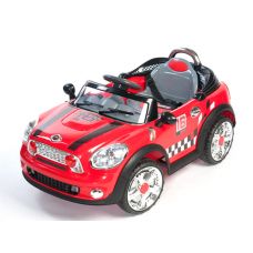 Детский электромобиль MIIN COOPER N118 SPORTCAR красный